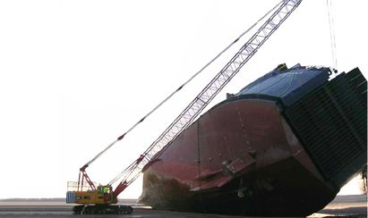 Гусеничный кран Sany грузоподъёмность 50 тонн SCC500D