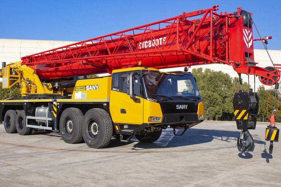 Автокран PALFINGER SANY STC800T5