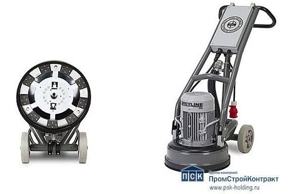 Мозаично-шлифовальная машина по бетону HTC Greyline 450