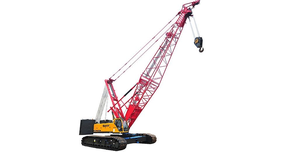 Гусеничный кран SANY SCC1500D грузоподъемностью до 150 тонн