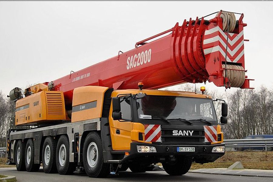 Кран вседорожный PALFINGER SANY SAC2000T7