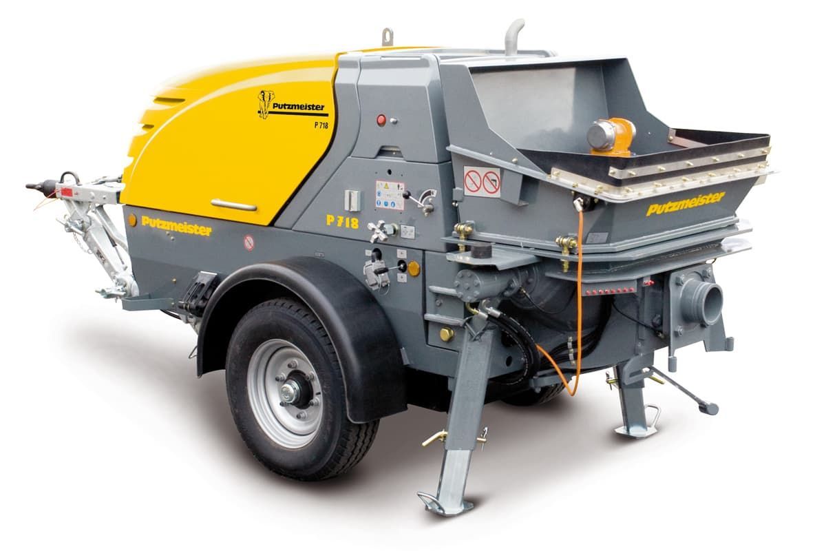 Поршневой насос Putzmeister P 718 TE